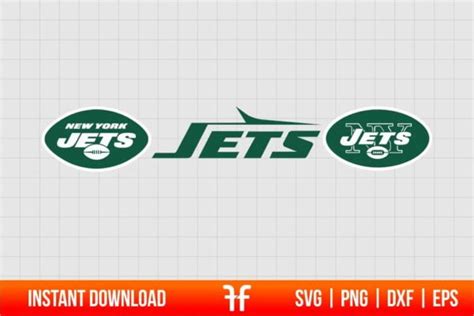 New York Jets Logo SVG File Gravectory