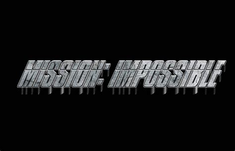 MISSION: IMPOSSIBLE- Fan Logo by FrostyEntertainment on DeviantArt