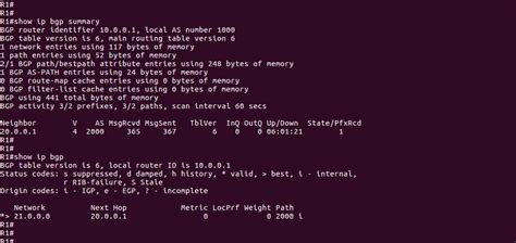 Cisco BGP configuration commands