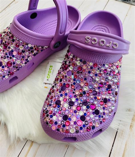 Crystal Bling Crocs Adult Etsy