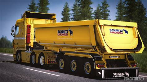 Schmitz Cargobull Tipper Trailer Ownable Euro Truck Simulator Mod