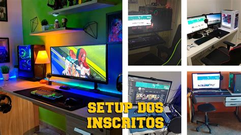 Um Dos Setups Mais Bonitos Setup Dos Inscritos Youtube