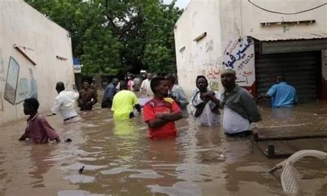 صور السودان منطقة كوارث طبيعية السيول والفيضانات تضرب 16 ولاية