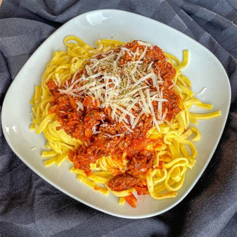 Pasta Mit Hackfleischso E Minuten Bolognese Rezept Ohne Wein