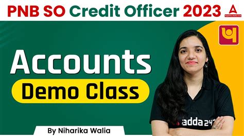 Accounts Demo Class 1 PNB SO Credit Officer 2023 PNB SO