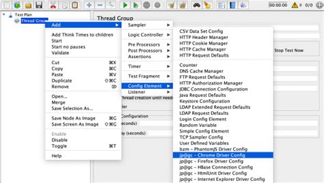 Teste de carga de selênio explicado Grade JMeter mais LoadView