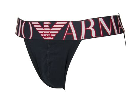 Jockstrap Sospensorio Slip Uomo Megalogo Log Underwear Emporio Armani