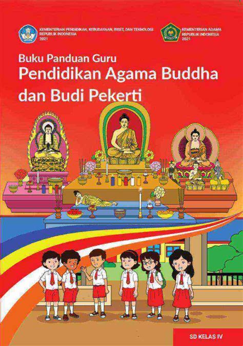 Jual K21 BG Agama Buddha 4 Buku Panduan Guru Pendidikan Agama Buddha