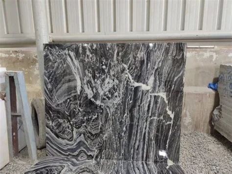 Polished Finish Pan India Mercury Black Marble Thickness 18 Mm Size