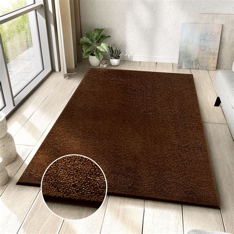 Covor Living Tapiso Cuddle Shaggy Polipropilena Maro 160 X 220 Cm