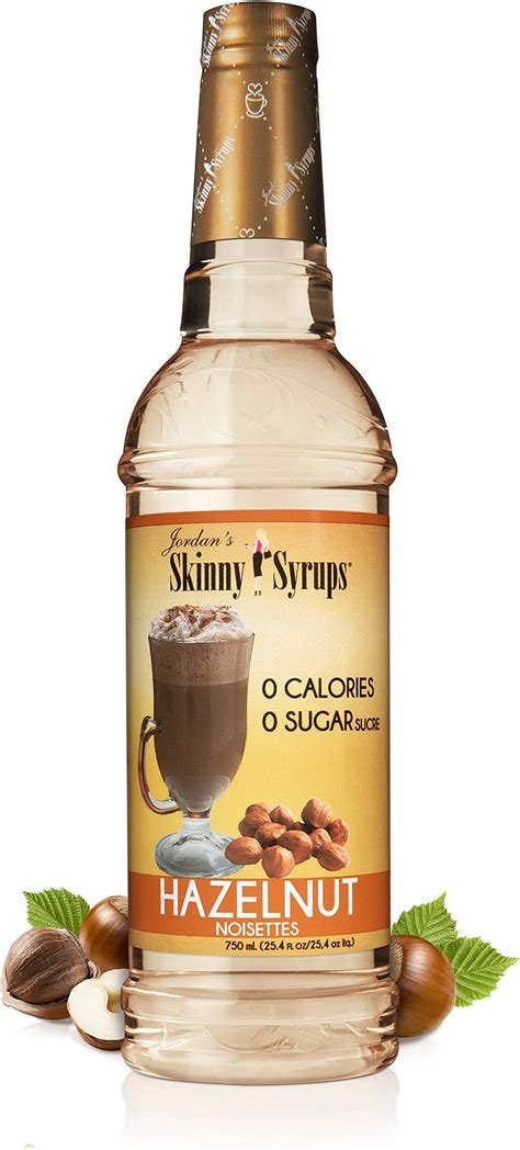 Jordans Skinny Syrups Sugar Free Coffee Syrup Vanilla Flavor Drink Mix Zero