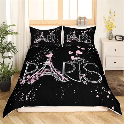 Parure De Lit Tour Eiffel X Cm Paris Chic Parure De Lit Housse De