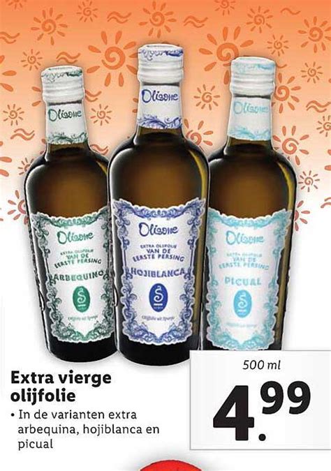 Extra Vierge Olijfolie Aanbieding Bij Lidl Folders Nl