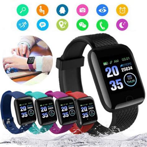 Rel Gio Inteligente Smartwatch 116plus Prova D Gua Ip67 D13