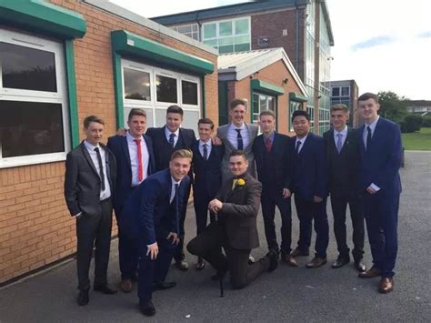 Ellesmere Port Catholic High School Students Celebrate In Style At Prom