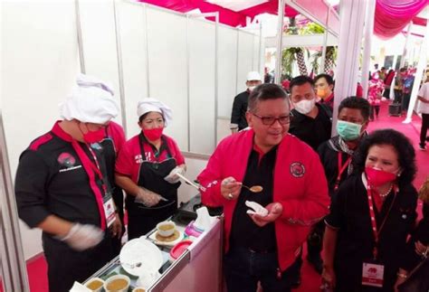 Festival Kuliner HUT Ke 49 PDIP Hasto Indonesia Kaya Pangan