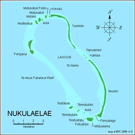 Tuvalu Map