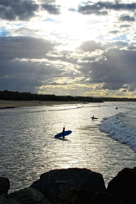 Tranquil Scene Australia Cloud Sky Rowboat People Horizon K