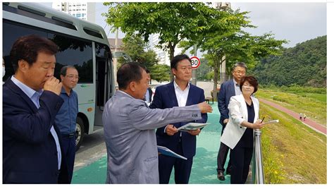 ﻿민선8기 홍천군수 당선인 및 인수위 주요사업장 현지 확인