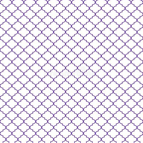 Quatrefoil Seamless Pattern Stock Vector Illustration Of Graphic