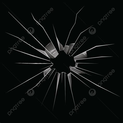 Broken Glass Texture Vector