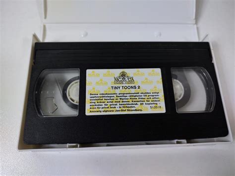 Vhs Film Tecknat Tiny Toons K P P Tradera