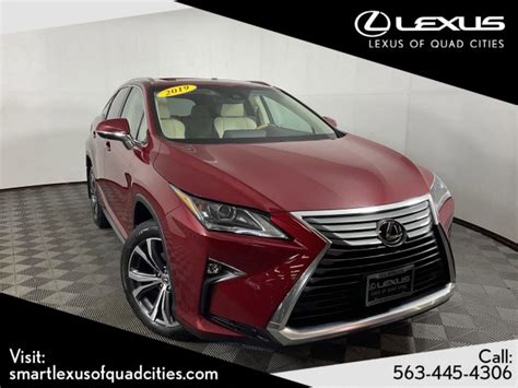 L Certified Lexus Rx Rx Sport Utility In Davenport L N