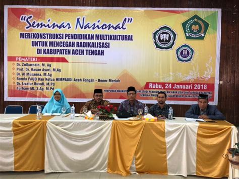 Stain Takengon Perkuat Wawasan Multikultural Guru Paud