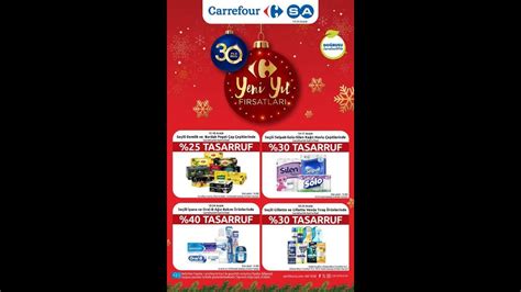 Carrefour Yılbaşı Kampanyalar 14 24 Aralık 2023 YouTube