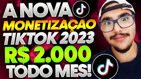 2023 COMO MONETIZAR O TIKTOK QUANTO O TIKTOK PAGA POR VISUALIZAÇÃO