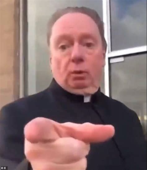 Disgusting Catholic Priest Blasted After Screaming At Woman Because