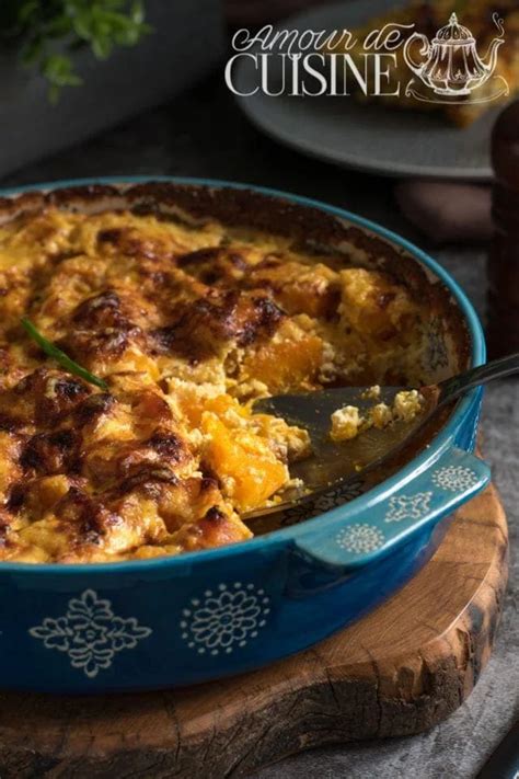 Gratin De Potimarron Recette Facile Et Rapide Amour De Cuisine