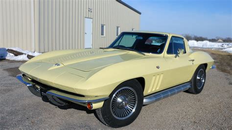 Goldwood Yellow 1965 Chevrolet Corvette