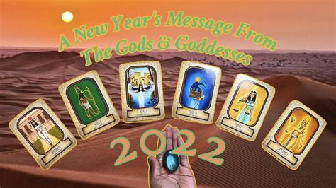 A Channeled Message From The Egyptian Gods Goddesses For The New Year