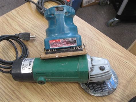 Makita Finishing Sander And Die Grinder