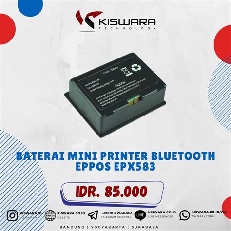 Jual Part Baterai Mini Printer Bluetooth EPPOS EPX583 Battery