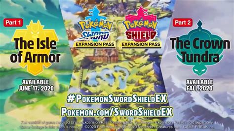 Pokémon Sword And Shield Dlc Trailer Isle Of Armor And Crown Tundra