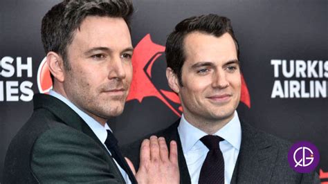 Henry Cavill Ficou Intimidado Com Ben Affleck Sou Insignificante