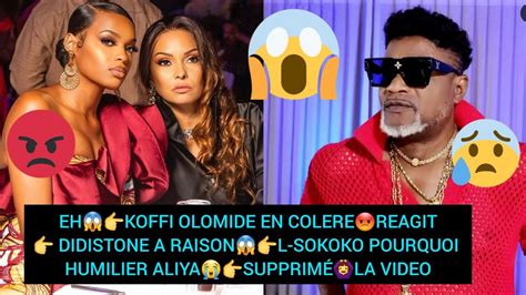 EHKOFFI OLOMIDE EN COLEREREAGIT DIDISTONE A RAISONL SOKOKO