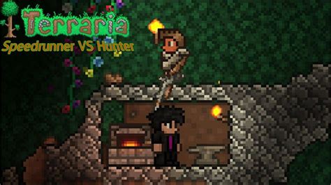 Speedrunner Vs Hunter Terraria Manhunt Youtube