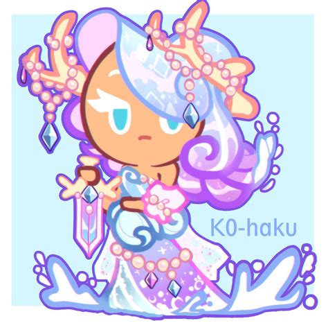 Sea Fairy Cookie Fan Skin By K0 Haku On Deviantart