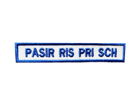 Pasir Ris Primary - Name Tag (6 pieces per pack) | magdalene