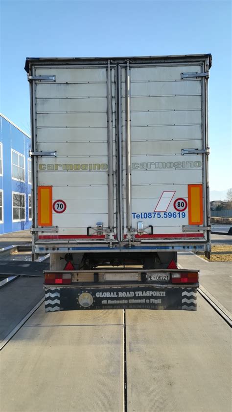 Semirimorchio Centinato Carmosino Id Usato Tecnokar Trailers Srl