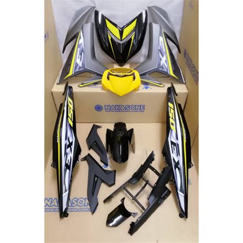 Ready Yamaha Y Zr Y Zr V V Cover Set Exciter Yellow Ready Stock