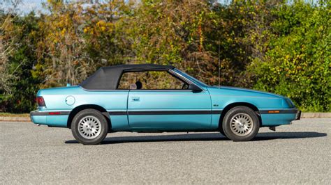 1992 Chrysler Lebaron Convertible For Sale At Auction Mecum Auctions