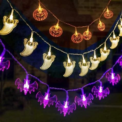 Kentop 3M 20 LEDs Guirlandes Lumineuses Halloween Guirlande Lumineuse