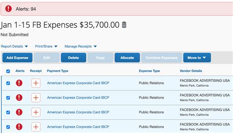 How To Edit Selected Expenses Sap Concur Community