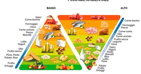 DOPPIA PIRAMIDE ALIMENTARE GUARDARE IL MONDO A TESTA IN GIU