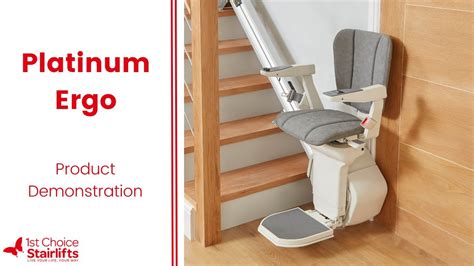 Platinum Ergo Straight Stairlift Review And Demonstration How A