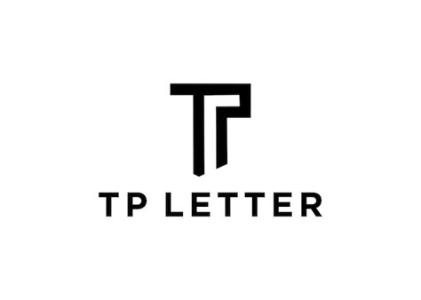 Ilustración de vector de diseño de logotipo de letra tp Vector Premium